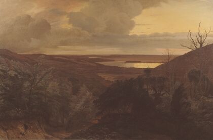 Late Evening near Himmelbjerget, Jutland