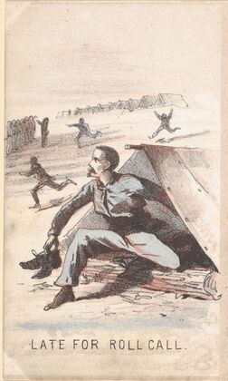 Late for Roll Call (1864)