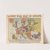 Latest war map of Europe; as seen through French eyes (1870) by Louis Prang & Co.