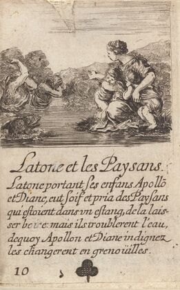 Latone et les Paysans