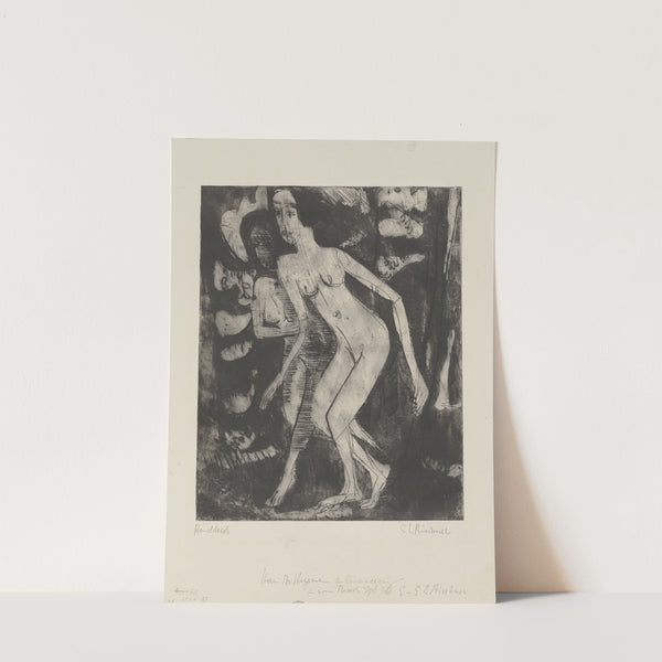 Laufende Mädchen im Walde (1926) by Ernst Ludwig Kirchner