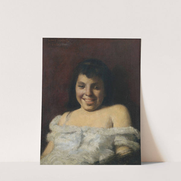 Laughing Girl (1883) by Lovis Corinth