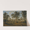 Launceston and the river Tamar (circa 1832) by John Glover