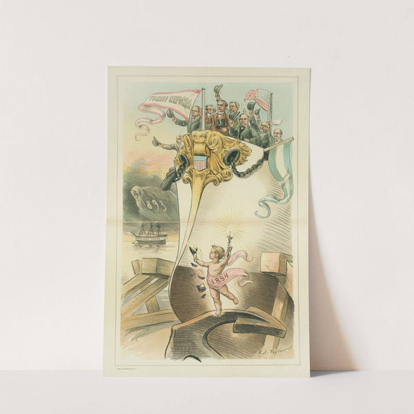 Launched at last! - good luck to her! by Charles Jay Taylor