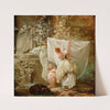 Laundress And Child (1761) by Hubert Robert