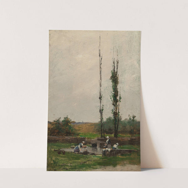 Laundry Day (1884) by Charles Adams Platt