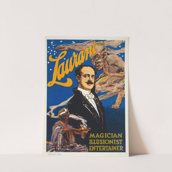 Laurant magician, illusionist, entertainer. by Anonymous