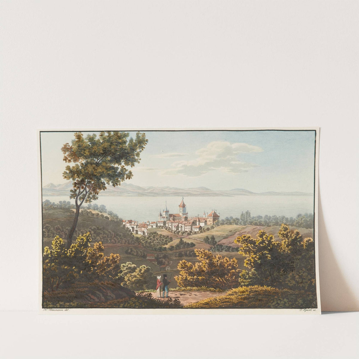 Lausanne by Jean Henri Baumann