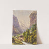 Lauterbrunnen (Schweiz) (Ca. 1880-90) by Edward Theodore Compton