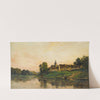 Lavandière et vachère à Porte-joie (1873) by Charles François Daubigny
