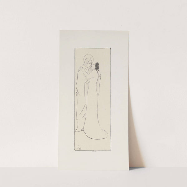 L’Aveu de la Faute (1895-1900) by Henri-Gabriel Ibels