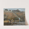 Laveuses Au Bord D’une Rivière (circa 1885-90) by Eugène Boudin