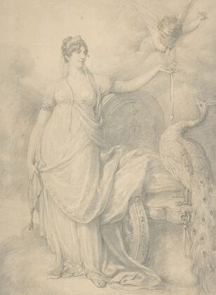 Lavinia, Countess Spencer as Juno
