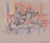 Lawyer, judge Nelva Gozales Ramos and others during the 2014 civil trial against General Motors over faulty ignition switches, Corpus Christi, Texas