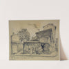 Le 49 rue Didot, futur square du Moulin-Vert by Ferdinand Boberg
