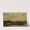Le bac (1866) by Charles François Daubigny