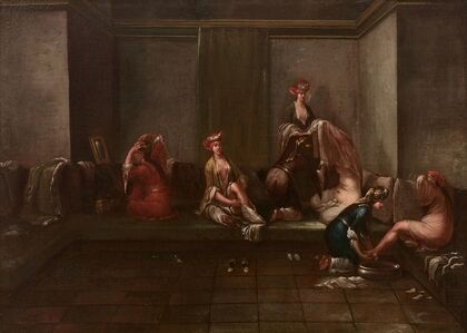 Le bain au harem