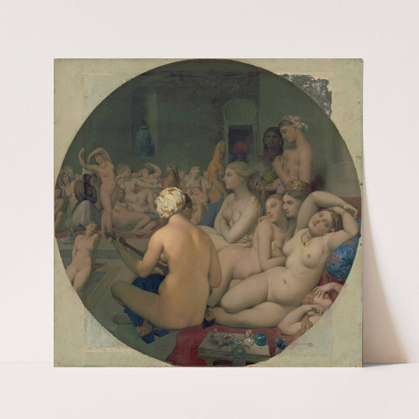 Le Bain Turc (The Turkish bath) (1862) by Jean Auguste Dominique Ingres