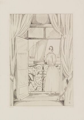 Le balcon sur la mer (1923)