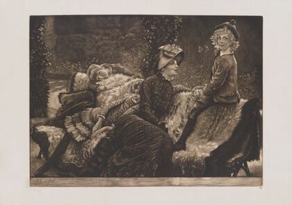 Le banc de jardin (1883)