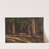 Le banc (1906) by Henri-Joseph Harpignies
