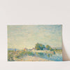 Le Barrage du canal du Loing à Saint-Mammès (1884) by Alfred Sisley
