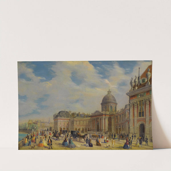 Le Bibliotheque Mazarine by Giuseppe Canella