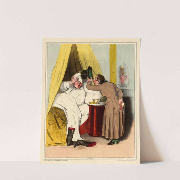 Le bonjourien (1835) by Honoré Daumier