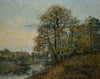 Le Bord d’étang à l’automne