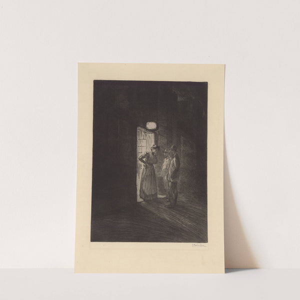 Le bouge (1902) by Théophile Alexandre Steinlen