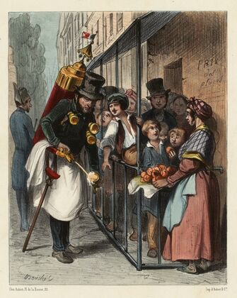 Le boulevard St Martin (1844)