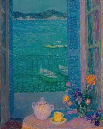 Le Bouquet À La Fenêtre, Villefranche-Sur-Mer