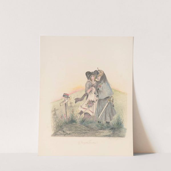 Le bouquet tricolore (1915) by Geo Domergue