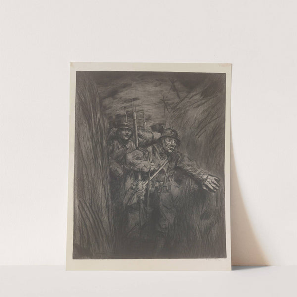 Le boyau (1917) by Théophile Alexandre Steinlen