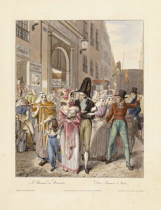 Le bureau des nourrices (1813)