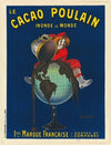 Le Cacao Poulain inonde le monde. 1ère marque française. Goutez et comparez (1911)