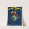 Le Cacao Poulain inonde le monde. 1ère marque française. Goutez et comparez (1911) by Leonetto Cappiello