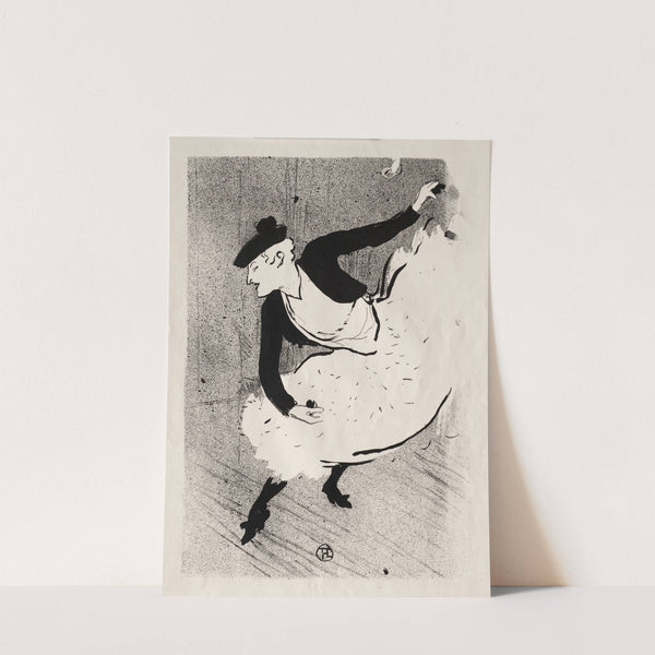 Le Café-concert; Edmée Lescot (1893) by Henri de Toulouse-Lautrec