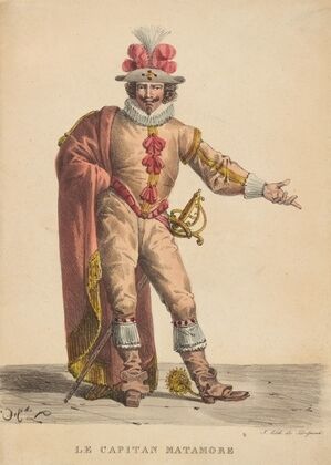 Le capitan Matamore (1821)