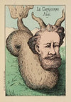Le Capricorne Assi. Quand Dame Nature créa Cet animal, elle oublia Ses pattes (1871)