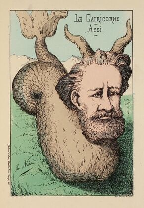 Le Capricorne Assi. Quand Dame Nature créa Cet animal, elle oublia Ses pattes (1871)