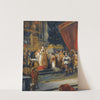 Le cardinal de Richelieu disant la messe dans la chapelle du Palais Royal by Eugène Delacroix