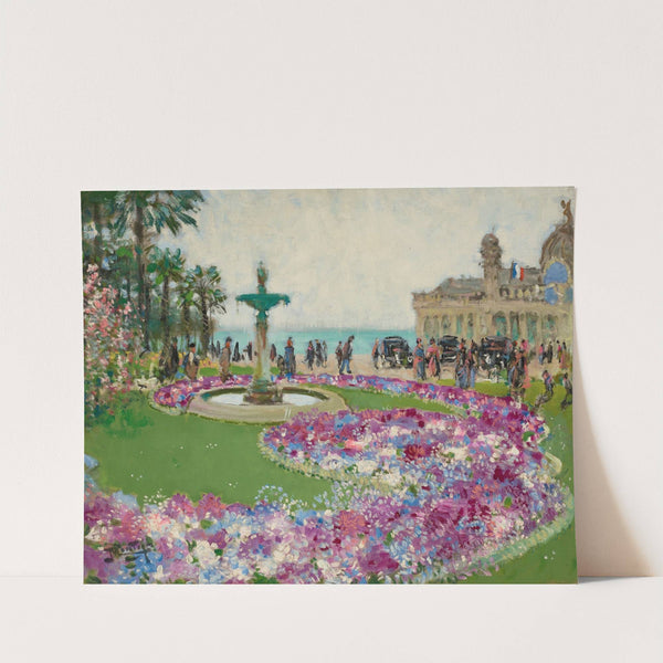 Le casino à Nice by Pierre-Eugène Montézin