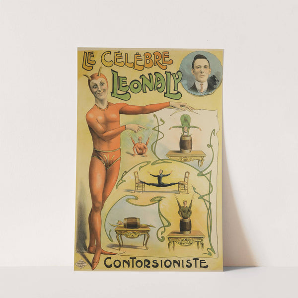 Le Celebre Leonaly, Contorsioniste by Anonymous