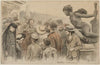 Le chant de la Madelon sur le pont Alexandre III, 7ème arrondissement (1913-1923)