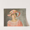 Le chapeau rose (circa 1917) by Henri Lebasque