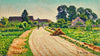 Le chemin à Mandres 