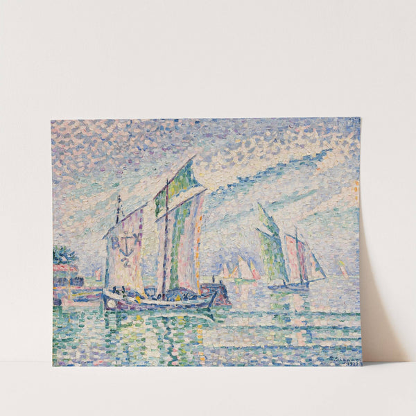 Le Chenal de la Rochelle (1927) by Paul Signac