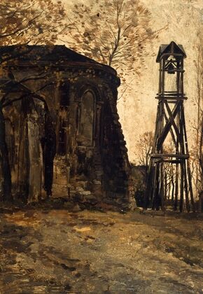 Le chevet de l’Ã©glise Saint-Pierre-de-Montmartre