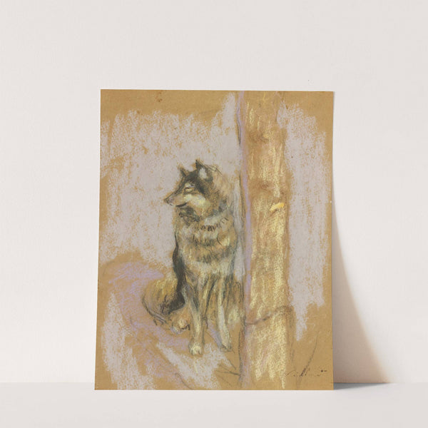 Le Chien-Loup À Gérardmer by Édouard Vuillard